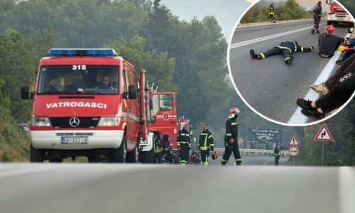 [FOTO] Slika govori više od 1.000 riječi: Ovo su iscrpljeni heroji koji brane Dalmaciju od požara