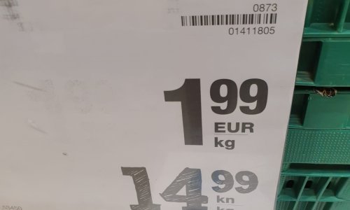Konzum počeo s dvojnim iskazivanjem cijena, pogledajte kako to izgleda