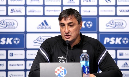 [FOTO] Trener Škupija Goce Sedloski iskreno govorio o današnjem Dinamu, ali i šansama njegove momčadi na Maksimiru