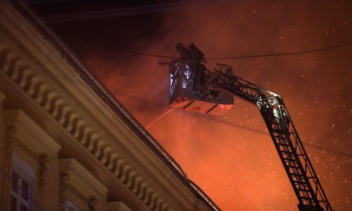 Koji je uzrok požara u centru Zagreba? Zasad postoje dvije teorije