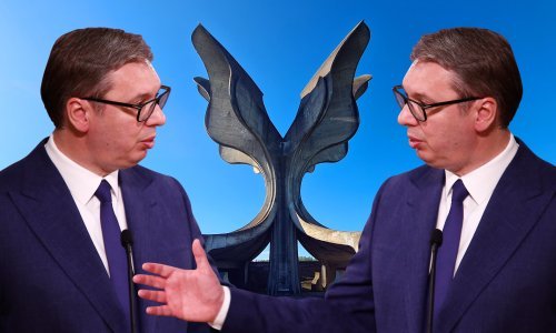 Zašto je Vučić izveo propali manevar s Jasenovcem? 'Sjedi na više stolaca, a kad god mu se neki od njih ljulja, on vadi Hrvatsku ili Kosovo'