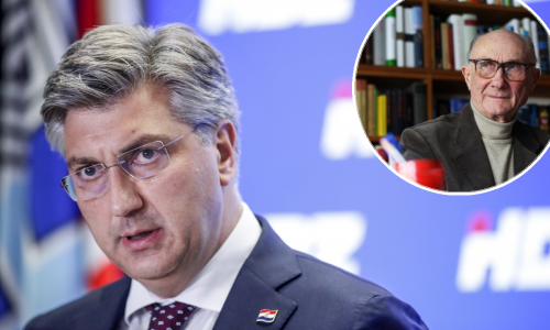 Plenković: Odlaskom Viktora Žmegača izgubili smo jednog od najvećih hrvatskih intelektualaca