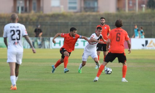 [VIDEO/FOTO] Gorica i Šibenik odigrali 'nulu'; domaćin zabio u završnici, ali se oglasio VAR; pogledajte poništeni gol, presudili su milimetri
