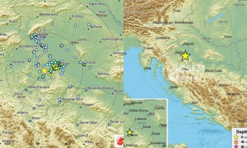 Prilično jak potres kod Gline uznemirio stanovništvo na Banovini