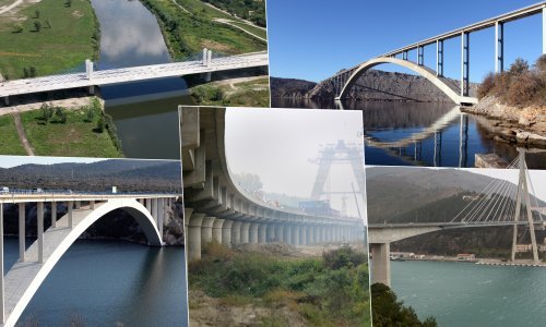 Mislite da je Pelješki most najdulji u Hrvatskoj? Varate se. Gigant sa sjevera šije ga za 80 metara, a ovo su ostali veliki mostovi u našoj zemlji