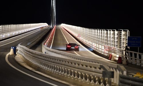 [VIDEO/FOTO] Nevera i vatromet: Ovako je izgledao vrhunac otvaranja Pelješkog mosta