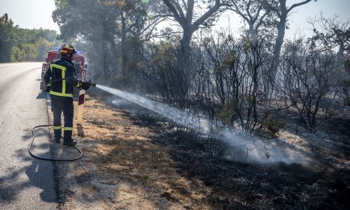 Požar kod Imotskog pod nadzorom, karlovačkim vatrogascima stiže pomoć u raskrčivanju posljedica nevremena