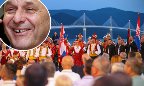 Bivši šef HC-a kojeg je spomenuo Milanović bio je na otvorenju Pelješkog mosta, ali...: 'Nisam bio na mostu nego malo ispod njega'
