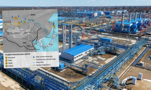 Novi plinovod koji grade Rusija i Kina jednak je moćnom Sjevernom toku 2, pogledajte gdje će se prostirati