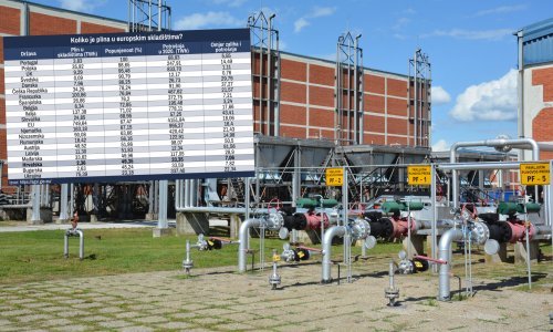 Provjerili smo koliko je plina uskladišteno diljem Europe. Od nas su lošiji jedino Bugari, a na lageru imamo plina tek za maleni dio ukupne potrošnje