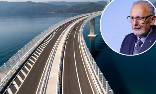 [FOTO/VIDEO] Božinović se pohvalio prvim brojkama: Ovo je potvrda koliko nam je izgradnja mosta bila nužna