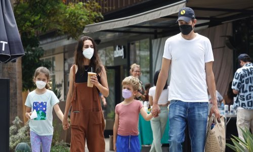 Mila Kunis i Ashton Kutcher s djecom u shoppingu, mnogima za oko zapeo jedan detalj