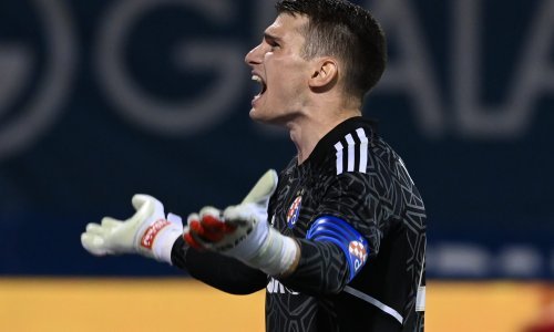 [VIDEO] Dominik Livaković primio pogodak kakav nije smio; igrač Ludogoreca opalio je iz očaja, a onda se dogodilo ovo!