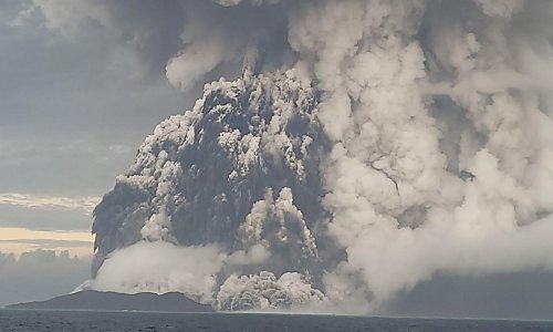 Vulkan na Tongi 'ispljunuo' u zrak količine vodene pare koje bi mogle dodatno ugroziti klimu