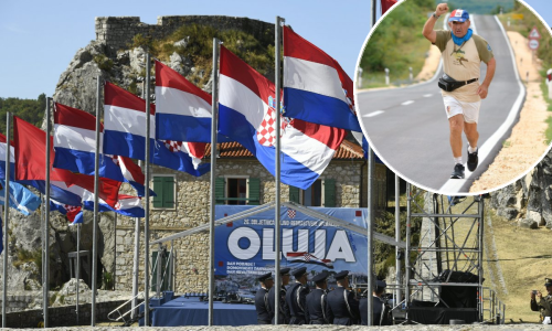 [FOTO] Mladen Slavica za poginule branitelje trči već 25 godina, upoznajte ultramaratonca koji krije godine kao zmija noge