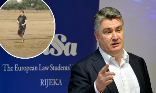 [FOTO/VIDEO] Ljetni predsjednikov look: Zoran Milanović stigao u Sinj, a iz helikoptera izišao u natikačama i kratkim hlačama