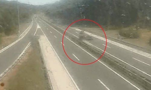 [VIDEO/FOTO] Strašnu nesreću na A1 u kojoj je poginuo Slovak zabilježila je i nadzorna kamera