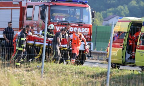 Šef DVD-a Breznički Hum: 'Bilo je kao u horor filmovima, autobus se do polovice zabio u kanal'
