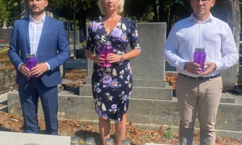 Godišnjica smrti Savke Dabčević-Kučar, NS - Reformisti položili vijenac