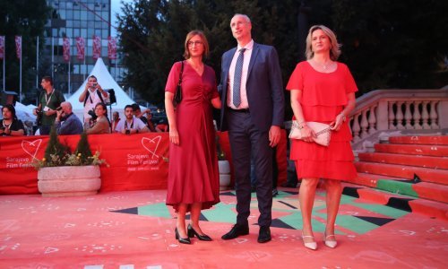 Otvoren Sarajevo Film Festival: Na crveni tepih stigli Ivica i Marijana Puljak