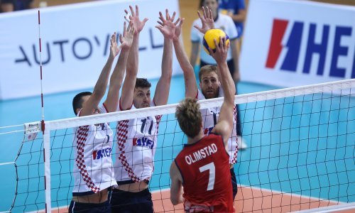 Hrvatski odbojkaši uvjerljivo su slavili u Norveškoj, ali tek ih očekuje odlučujuća utakmica za prvo mjesto