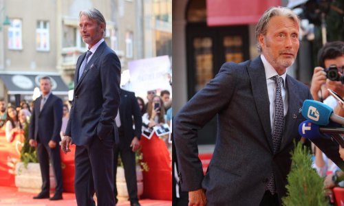[FOTO] Nakon uživanja u ćevapima: Mads Mikkelsen prošetao crvenim tepihom u Sarajevu