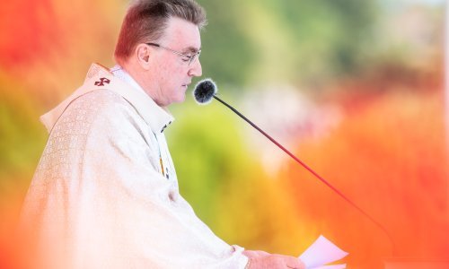 [FOTO] Kardinal Bozanić: 'Crkvi u Hrvatskoj potrebna je nova marijanska obnova. Vodi se rat ideološkom kolonizacijom koja želi razoriti brak i obitelj'