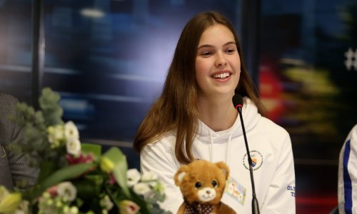 Zlatnu Lanu Pudar dočekalo tisuće Mostaraca, a za nagradu grad joj je poklonio stan!