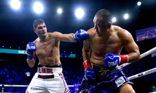 [FOTO] Filip Hrgović pobijedio Zhanga Zhileija nakon 12 rundi; ali što je sve preživio, treba mu skinuti kapu i čestitati