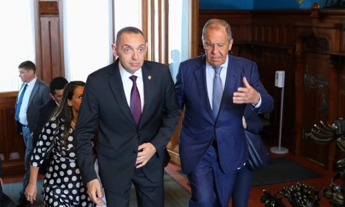 [FOTO] Vulin u posjetu Moskvi: 'Vučićeva Srbija ne zaboravlja stoljetno bratstvo'