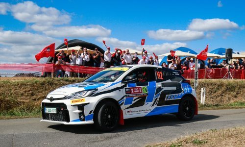 [FOTO/VIDEO] Na belgijskim cestama 'Morizo' testirao Toyotu GR Yaris H2 s pogonom na vodik