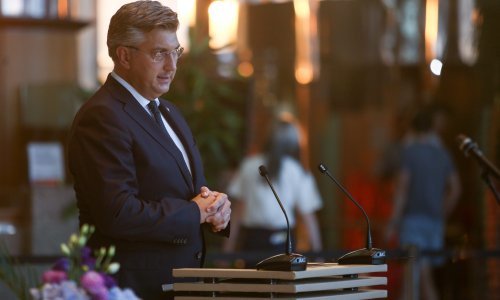 [FOTO] Plenković: 'Međunarodni položaj Hrvatske nikad nije bio snažniji, dio smo najužeg kruga'