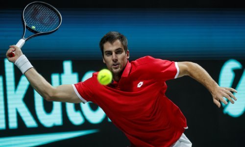 Dugo će Borna Gojo žaliti za ovom prilikom; propustio je čak pet meč lopti...