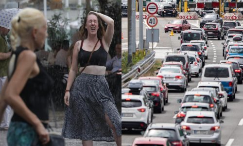 Vrućina ne posustaje: I danas sparno, ali uz pljuskove s grmljavinom. Od ranog jutra prometne nesreće i gužve na Lučkom