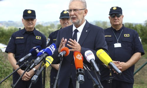 Božinović o pljački Ine: Svi očekujemo odgovor na pitanje kako je moguće da nitko ne primijeti ovakve transakcije