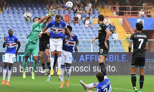 [FOTO] Sampdorija je uspjela zabiti prvi gol u novoj sezoni i tako u sudačkoj nadoknadi šokirala Lazio