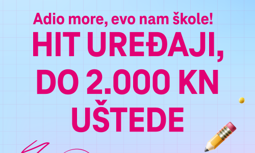 Adio more, evo nam škole: Hrvatski Telekom pripremio odličnu ponudu za roditelje, školarce i studente