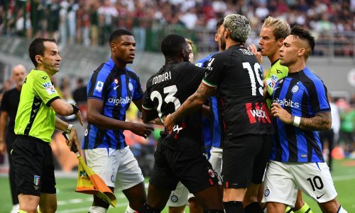 [FOTO] Luda utakmica na San Siru i pet pogodaka; Marcelo Brozović zabio za vodstvo Intera, ali je Milan preokrenuo