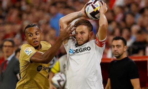 [FOTO] Barcelona nastavlja puhati za vrat Realu; Katalonci lakše od očekivanog prošli preko Seville i Ivana Rakitića