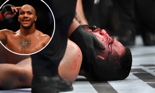 [FOTO] Strašan meč ponajboljih UFC-ovih teškaša okončan na brutalan način; žestoki udarci su sijevali sa svih strana...