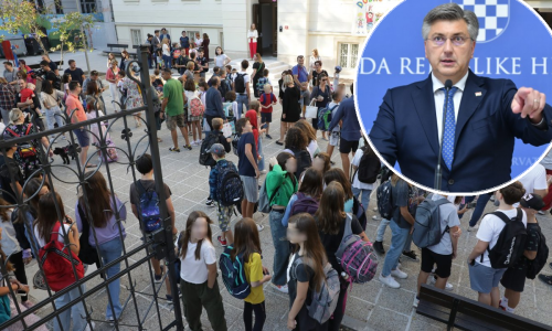 Plenković učenicima zaželio uspješnu novu školsku godinu: Želim vam puno marljivosti, odlučnosti i kreativnosti!