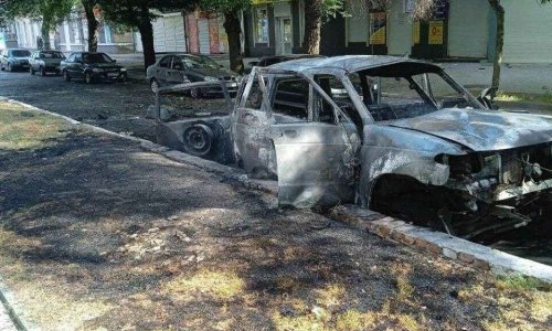 [VIDEO/FOTO] Eksplodirao automobil u okupiranom gradu u Ukrajini, proruski čelnik teško ozlijeđen