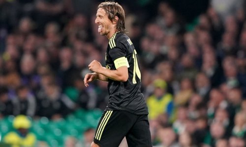 Luka Modrić jubilej je obilježio na najbolji mogući način; do kraja će sezone nadmašiti Cristiana Ronalda, ali i još dvije Realove legende