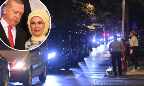 [FOTO] Zagreb u blokadi zbog Erdogana; turski mediji objavili detalje s dočeka na aerodromu; ovo su detalji posjeta