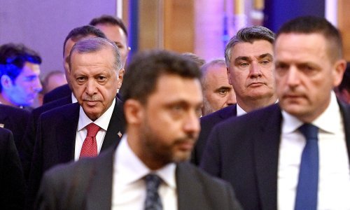 Erdogan u Zagrebu: 'Trebamo ojačati suradnju naših zemalja. Robna razmjena ove je godine dosegnula gotovo 900 milijuna dolara, zašto ne bi pet milijardi?'
