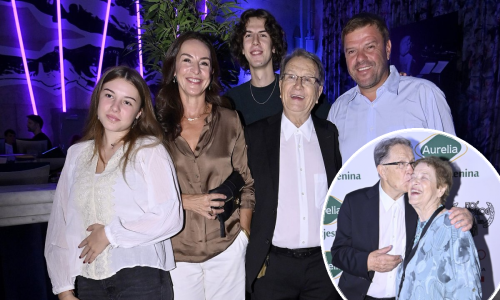 [FOTO] Iako pojavljivanja u javnosti izbjegavaju, premijeru Ćirina filma nisu propustili ni njegovi unuci, ali ni starija sestra