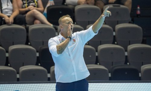 Mađarski izbornik u kratkom obraćanju prvo se dotakao hrvatskih vaterpolista i kolege Ivice Tucka, a zatim i gledatelja