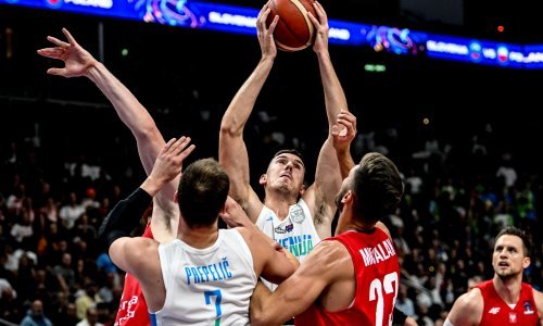 [FOTO] Najveća senzacija EuroBasketa; Hrvat poslao kući Slovence i Luku Dončića te napravio povijesni uspjeh