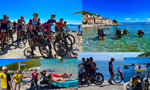 [FOTO/VIDEO] Biciklistička tura po primorskim obroncima bila je prilika za brdski ispit, ali i uživanje u Mošćeničkoj Dragi