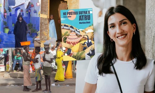 [FOTO] Martina Divić dobila je nagradu za putopis godine: Pretresli smo stereotipe o Africi i jednu emotivnu vožnju vlakom